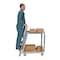 Vestil Aluminum Stock Picker with Steel Ladder, 40 In. x 21-7/8 In. x 50-3/16 In., 660 lb Capacity SPA2-2236 - alternate 5